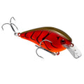 Strike King KVD 1.5 Hard Knock Fishing Lure, 3/8 oz, 3D Lifelike Eyes - color: Fire Craw, size: 3/8oz