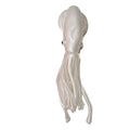 Squidnation Fat Daddy 6 Arm Stainless Steel Rubber Squid Dredge Marlin Fishing | Fishing Dredge | - color: White