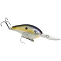 Strike King Pro Model 6XD Fishing Lure, Deep Diving Crankbait, Unique Curved Bill, Free-Floating Rattle Chambers, 1-Ounce, Dives to 19-Feet, Size 1 Treble Hooks - color: Crystal Shad, size: 1 oz