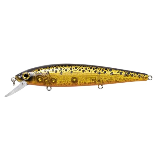 Strike King KVD Elite 300 Jerkbait Hard Bait Fishing Lure, Dives 4-7 Feet, Weight Transfer System - color: Pro Gold, size: Hook Size 4