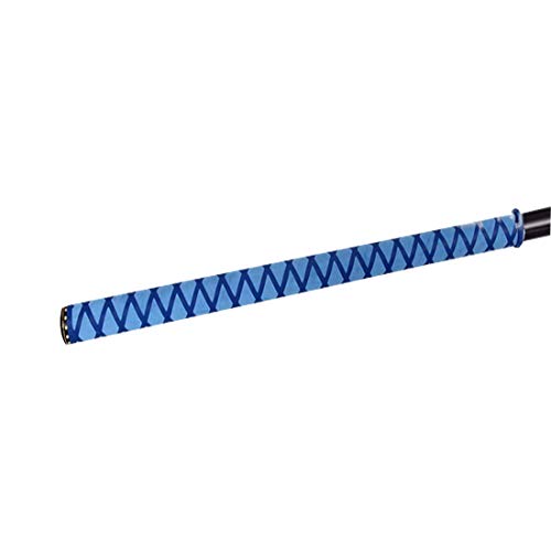 Heat Shrink Sleeve Wrap Tubing X-Tube Wrap Tubing for Fishing Rod Handle Cork with Non Slip Waterproof and Insulation 1 Meter. Diameter: 35 mm, Blue Lime2018 (Dia 35mm Blue) - color: Dia 35mm Blue