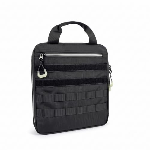 Carrying Bag Compatible with Starlink Mini, Waterproof Protective, Tactical Fishing Tackle Storage Bag, MOLLE System & Cable Port, for Fishing, Camping & Boating