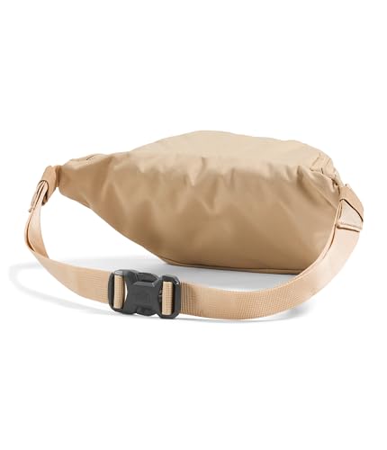 THE NORTH FACE Jester Lumbar Pack | Fanny Pack With Water Repellent Finish, 2.2 Liters, Crossbody Adjustable Strap - color: Khaki Stone/Forest Olive