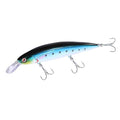 LITTMA ShoreCast 115 Minnow Sinking Saltwater Fishing Lure, Long Casting Surf Fishing Hard Bait for Striper Bass and Halibut - color: Metalic Sardine