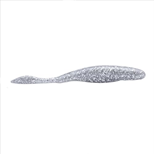 Strike King Caffeine Shad Soft Jerkbait - color: 475 - Carolina Chrome
