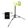 FISHIN' STIX Ready to Fish Kit - Includes 30" Rod Holder, All Terrain Stand Tripod and Bite Alarm - style: Yellow