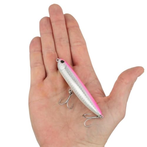 Berkley Berkley Drift Walker Saltwater - color: Pink Silver, size: 3 /2in - 3/8 oz