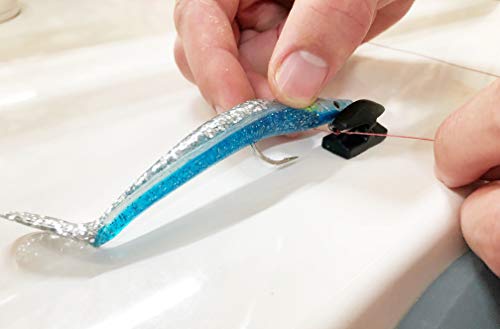 LINE CUTTERZ Rust-Free Patented Ceramic Blade Mountable Quick Fishing Line Cutter - color: Blaze Orange