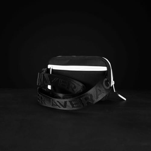 WOLFpak Crossbody Pack | Universal Fannypack for Adults & Kids | - color: Alpha Black White Accents