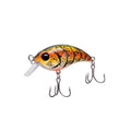 Bill Lewis ATV Squarebill Crankbait Fishing Lifelike Freshwater & Saltwater Lure with Mustad Triple Grip Hooks - color: Rootbeer Craw