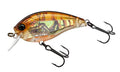 Yo-Zuri 3DB Crank 1.5 Squarebill, Floating, 2-3/8 Inch, 60mm - color: Real Brown Crawfish