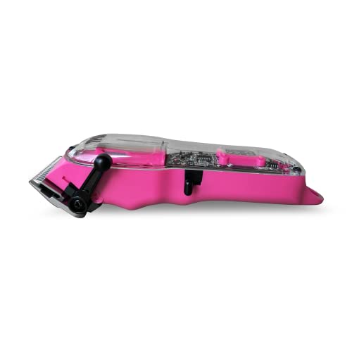 TPOB Slime 2 Candy Pink Clipper Trimmer Shaver Set Barber Hair Clippers in Matte Pink with Taper Blade - color: Candy Pack
