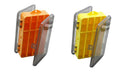 Toasis Two Sided Plastic Box Fishing Lure Storage Container Organizer Small Fishing Tackle Box - color: Mixed B-2pcs