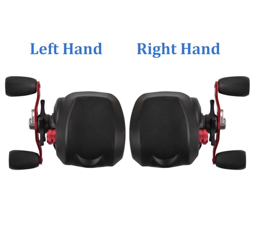 Silicone Baitcasting Fishing Reel Cover Profective Case Left Right Handed