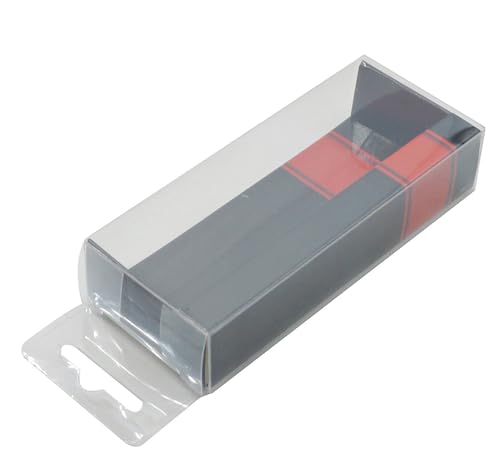 20 Pcs 125x43x21mm PVC Tackle Bait Boxes, Fishing Lure Storage Organizer for Fishing Accessories
