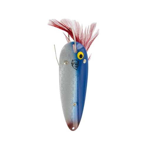Dardevle Dardevlet Weedless Nickel Back 3/4 oz Fishing Spoons - color: Finish Herring