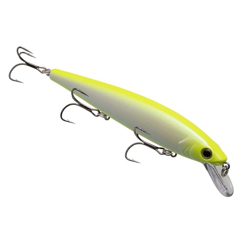 Strike King KVD Elite 300 Jerkbait Hard Bait Fishing Lure, Dives 4-7 Feet, Weight Transfer System - color: Pro Siren, size: Hook Size 4