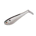 Yum Lures Money Minnow Original Soft Plastic Minnow Swim-Bait Paddle-Tail Fishing Lure, Pearl/Black Back, 3.5'