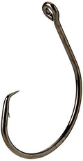 Mustad Demon Perfect® Inline Circle Hook - 1X Fine Fishing Hook, Wide Gap Circle Hook, Ideal for Saltwater & Freshwater Fishing, Original Design Big Fishing Hook - size: 4/0, style: Pack of 100
