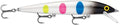 Rapala Husky Jerk Jerkbait – Suspending Hard Bait | Bass Walleye and Pike Fishing Lure, Twitch and Pause Action - color: Black Wonderbread, size: Body Length: 4-3/4"