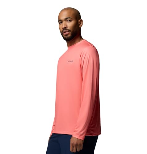 Columbia Men's Terminal Tackle PFG Fish Shine II Long Sleeve - color: Melonade, size: X-Small