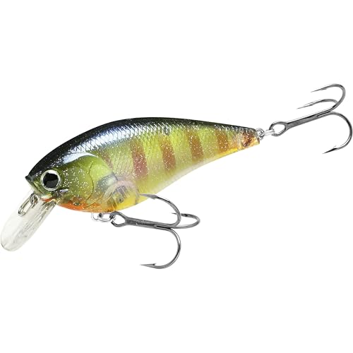 LUCKY CRAFT Fat CB BDS 3, Freshwater Bass Fishing Lure, Crank Bait, Smallmouth, Walleye, Floating, Fishing Gear, Fishing Accessories, Fishing Tackle - color: 275 CF Flake Flake BE Gill