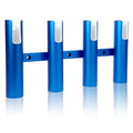 Aluminium Fishing Rod Holders for Boat, Wall-Mounted Fishing Pole Roof Rod Rack,Surf Fishing Rod Holder for Truck, Boats & Yacht - color: 4 Tubes Blue
