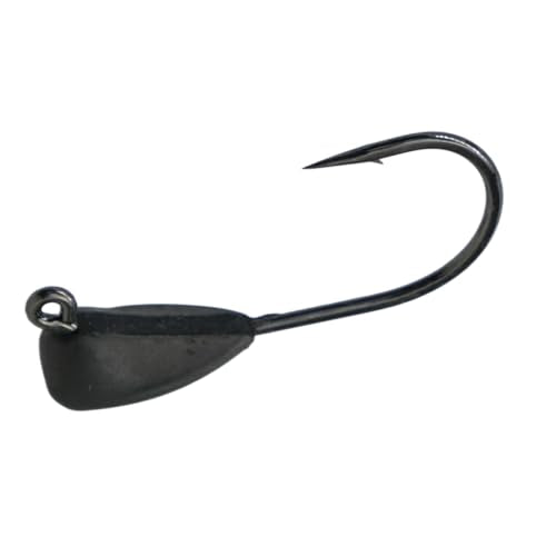 Tungsten 4 Anglers - 97% Pure Tungsten Finesse Mini Goby Tube Jig Head | Fit Small Finesse Tubes for Great Lakes Fishing |1/4, 3/8, 1/2oz. | Bass, Walleye, Pike, Lake Trout - size: 1/4oz. 1/0