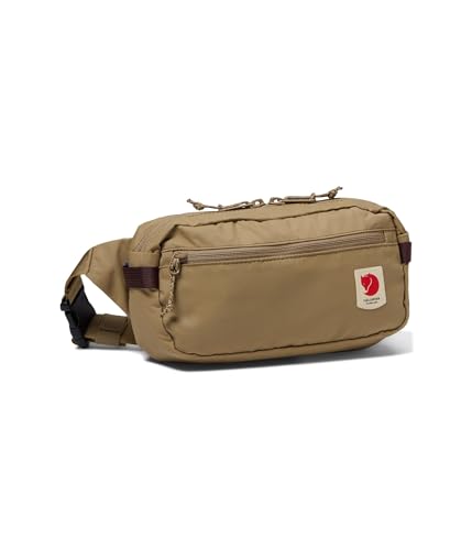 Fjällräven High Coast Hip Pack – Lightweight Waist Pack, Crossbody Sling Bag for Travel, Hiking & Everyday Use, Clay - color: Clay, size: One Size, style: High Coast Hip Pack