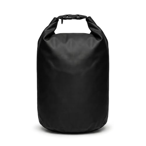 Ho Stevie! Heavy Duty Waterproof Dry Bag - Keeps Your Stuff Dry, on Surf Trips, Camping, or Any Adventure (Black, 15L) - size: 15L