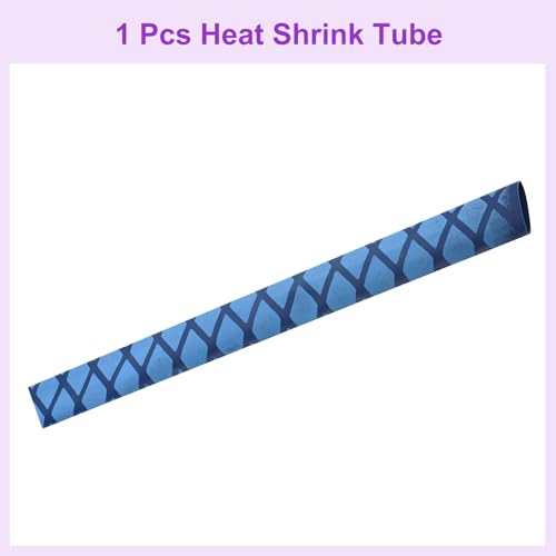 DMiotech Heat Shrink Sleeve Wrap Tubing x Tube Tubing for Fishing Rod Grips and Other Grips, Non Slip - Insulation - Waterproof 40'' Lengths, Dia 20mm Blue - color: Blue, size: Dia 20mm