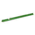 Alumicolor Aluminum Architect Pocket Scale With Clip, 6IN, Green - color: Green, size: 6 Inch, style: Architecht With Clip