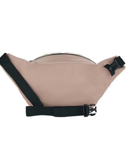 JanSport Fifth Avenue Fanny Pack Crossbody Bags for Women, Men - Stylish, Durable Waist Bag with Adjustable Belt, Main Zippered Pocket, Quick Stash Pocket - Travel Essentials - Black - color: Misty Rose