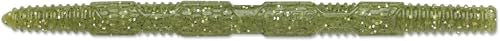 CrushCity Pig Stick Soft Plastic Stick Worm Bait, Versatile Finesse Action for Wacky, Neko, Texas & Ned Rigs - color: Baby Bass, size: o/s