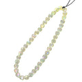 Beaded Phone Lanyard Wrist Strap Phone Charms Fixed Beads Pearl Chain - color: PC-ryj-4
