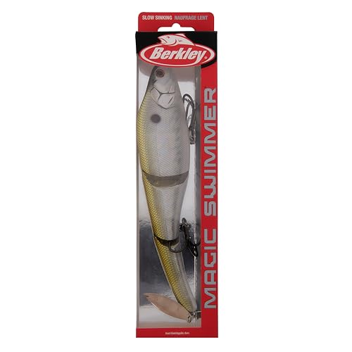 Berkley Magic Swimmer Fishing Hard Bait - color: Holo Greenie, size: 9in - 4 1/2 oz