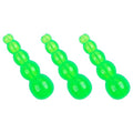 Stacked Fishing Beads, 150/200pcs Fishing Beads Lures Making Supplies Tackle Trout Beads Walleye Rig Inline Spinner Making Accessories Salmon Eggs Saltwater Freshwater - color: green-150pcs