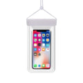 1PCS Waterproof Phone Case - Universal Fit for iPhone 14/13/12 & Android Phones - Submersible Up to 100ft for Kayaking, Fishing, Rain,etc.(Black/White/Pink) (White) - color: White
