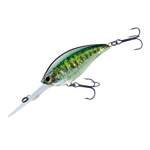 Yo-Zuri 3DB Deep Crank Floating Diver Lure, Pearl Chartreuse Lime, 2-3/4-Inch - color: Prism Baby Bass