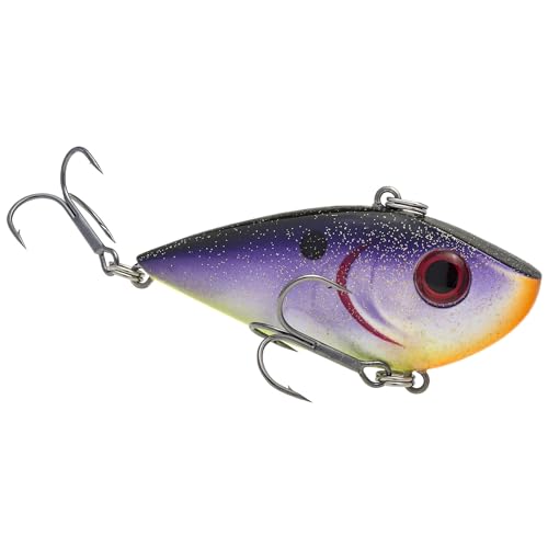 Strike King Red Eyed Shad Lipless Hard Bait - color: 452 - Royal Purple