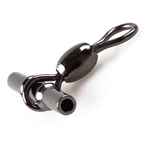 OROOTL Fishing Cross Line 3 Way Swivel, 60pcs T-Shape Sleeve Swivels for Deep Drop Rigs Heavy Duty Crossline Crane Swivel Connecter Saltwater Fishing Tackle - size: 3/0-60PCS