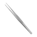 Fine Point - Micro Tweezers Forceps - Splinter Remover Pliers College Cotton Pliers Stainless Steel (Straight 6") - size: Straight 6"