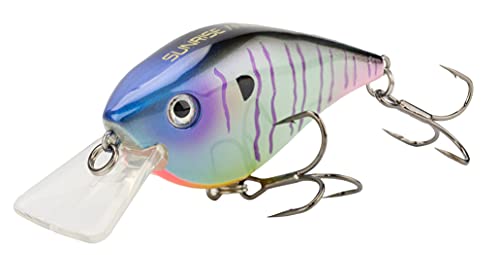 Sunrise Angler Hard baits | Crankbaits | Shallow Square Bill | Deep Diver | Lipless Fishing Lures for Bass, Trout Freshwater and Saltwater - color: Klash- Bluegill