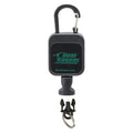 Gear Keeper Micro Retractor Super Zinger - Retractable Tether for Fishing Accessories - Fishing Pliers, Nippers, Forceps & More - Mount with QC Split Ring Accessory - USA Made - style: Carabiner