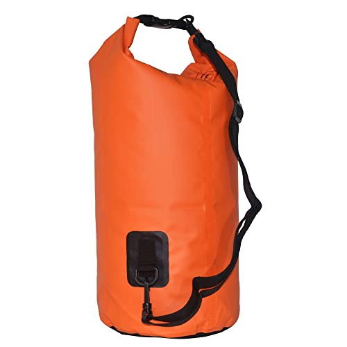 ecox Outdoors Waterproof Dry Bag for Outdoors Activities High Grade 500D PVC Construction Includes Waterproof Phone Case and Side Strap for Easy Carry 10L and 20L Models