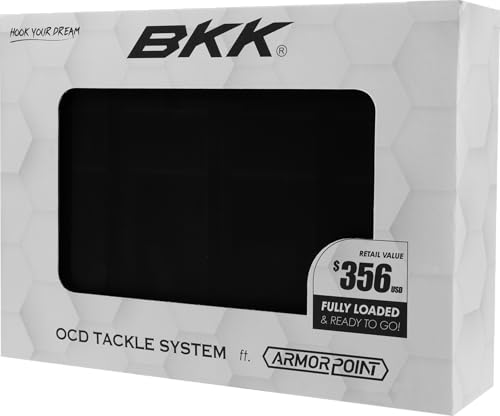 BKK OCD Tackle Box | Fully Loaded | Includes Armor-Point Hooks