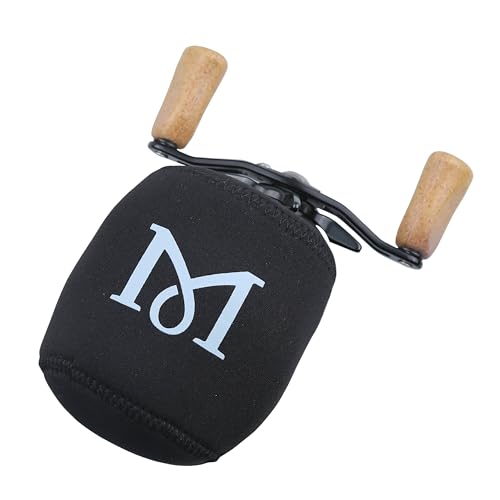 MIZUGIWA Neoprene Reel Cover,Round Baitcasting Reels Cover, Fit for 50 100 200 300 400 800 1000 2000 3000 4000~10000 Conventional Reels, S/M/L/XL Size - style: Large - 1pc