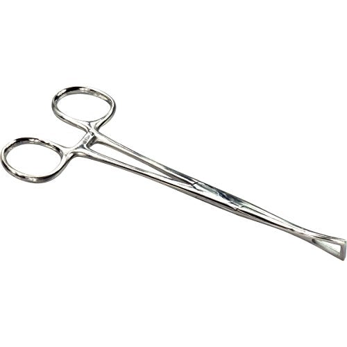 HTS 164P5 6" Non-Slotted Locking Pennington Forceps - size: 164P5 6" Non-Slotted Locking