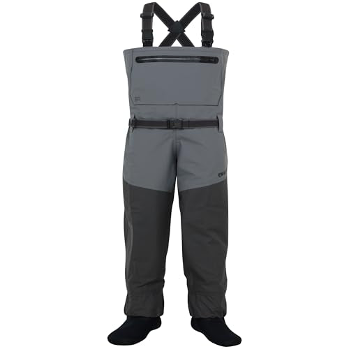 BRIVER MAX COMFORT Breathable Waterproof Chest StockingFoot Stout Wader for Fishing, Hunting, Kayaking - size: X-Large Big