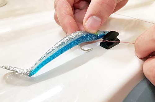 LINE CUTTERZ Rust-Free Patented Ceramic Blade Mountable Quick Fishing Line Cutter - color: Black